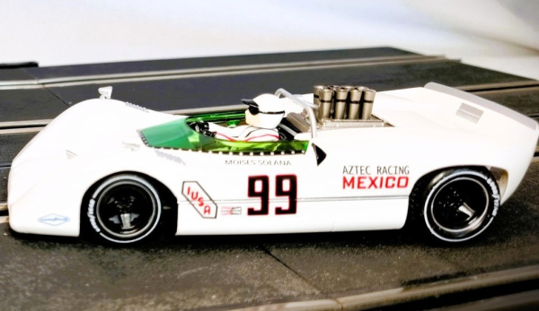 Thunder Slot McLaren M6A Can-Am, Nr.99 1968 Molises Solana